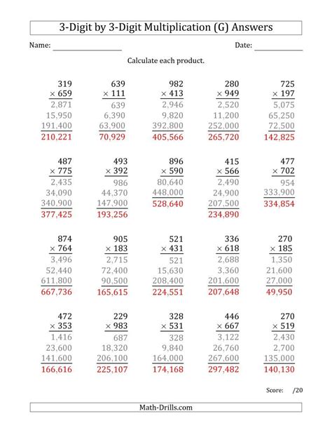 3 digit multiplication|3 Digit Multiplication: Methods And Steps With Solved .